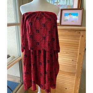 Strapless Hinano Mini Dress